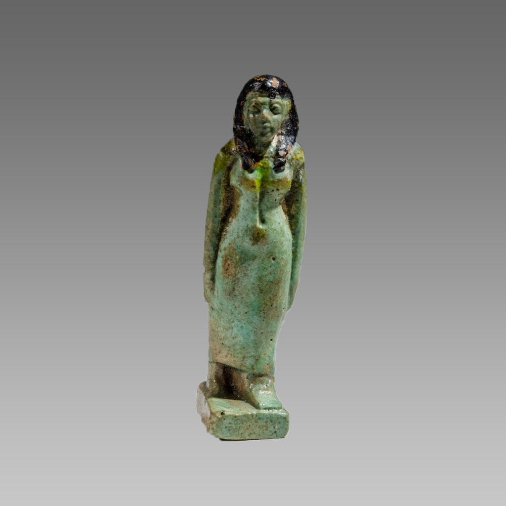 Ancient Egyptian Faience Amulet c.525-300 BC.