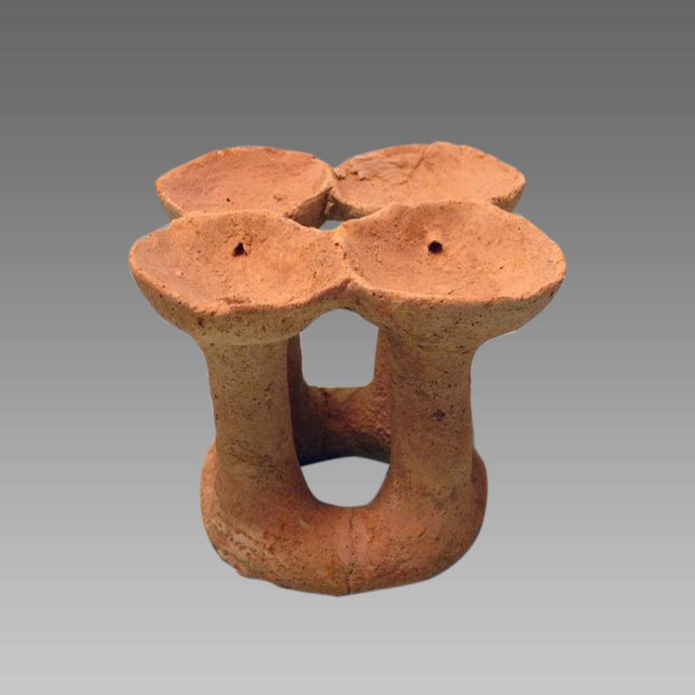 Ancient Holy Land Early Bronze Age II Terracotta Kernos, ca. 3150 - 2150 BC.