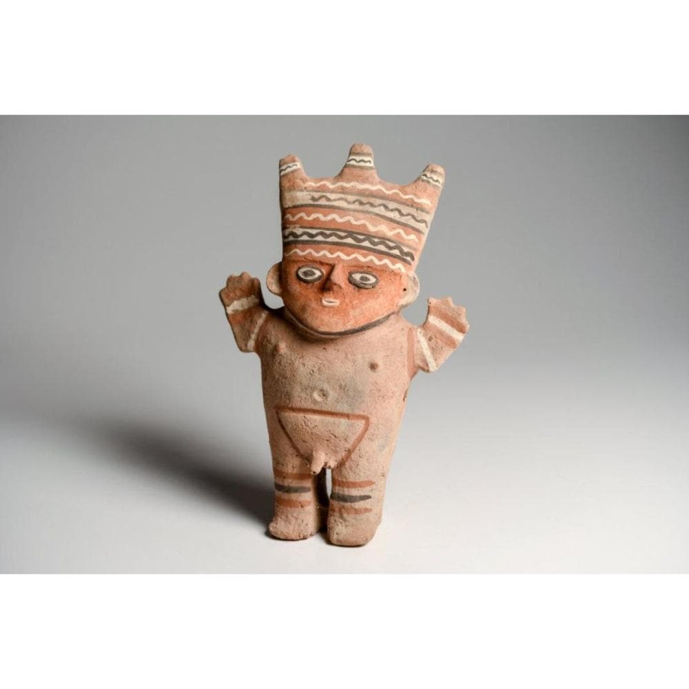 Ancient Pre Columbian Chancay Erotic Male figure Chimu
