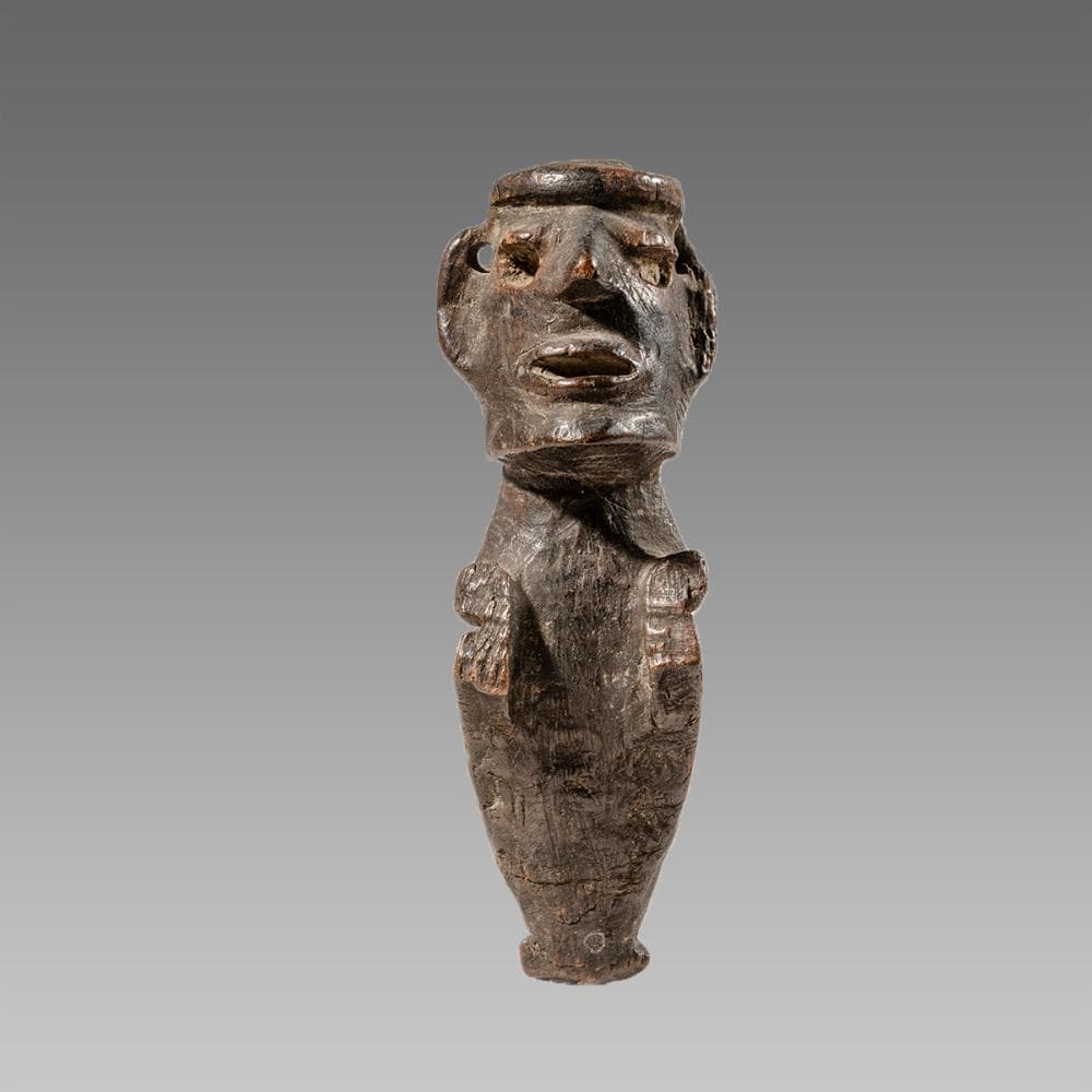 African Wood Figure.