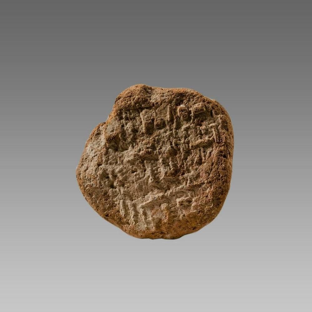 Ancient Egyptian Funerary Cone Funerary cone of Amenhotep...