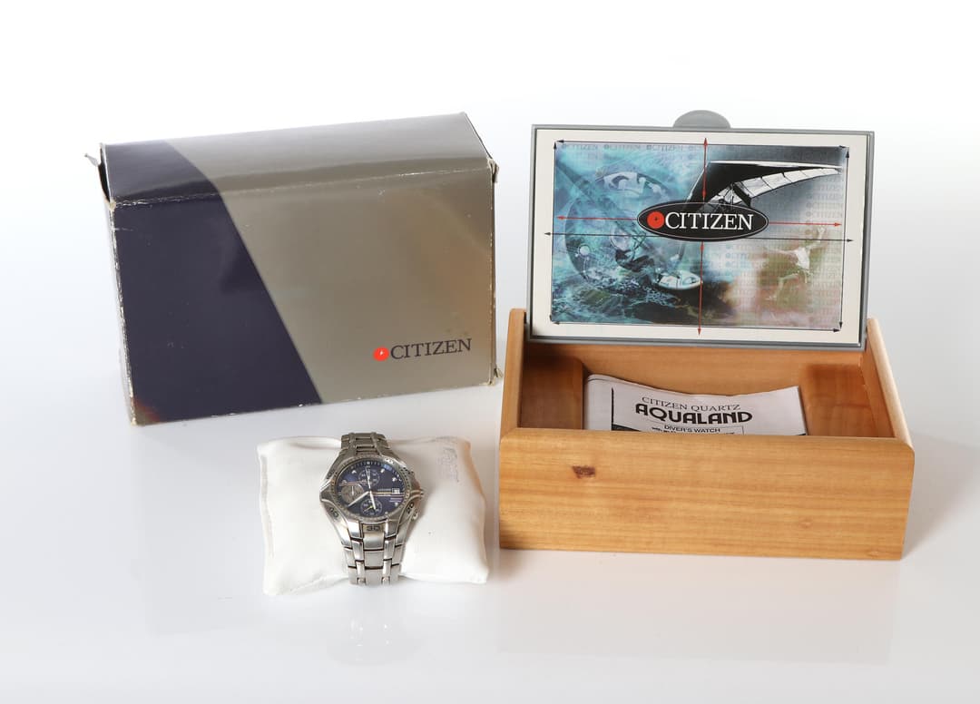 CITIZEN CHRONOGRAPH, ARMBANDSUR, HERR