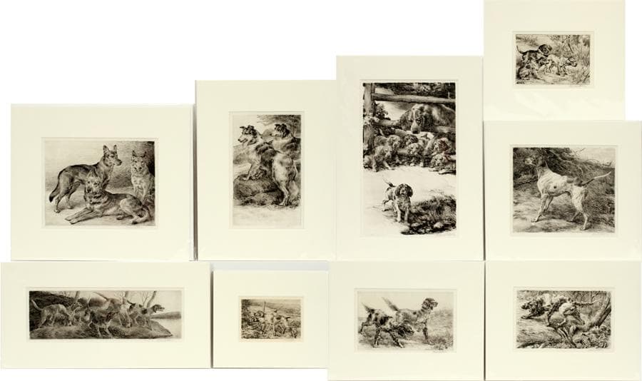 Edmund osthaus etchings and drypoints, 9