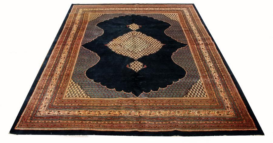 Persian sarouk fine wool carpet, 1980/90