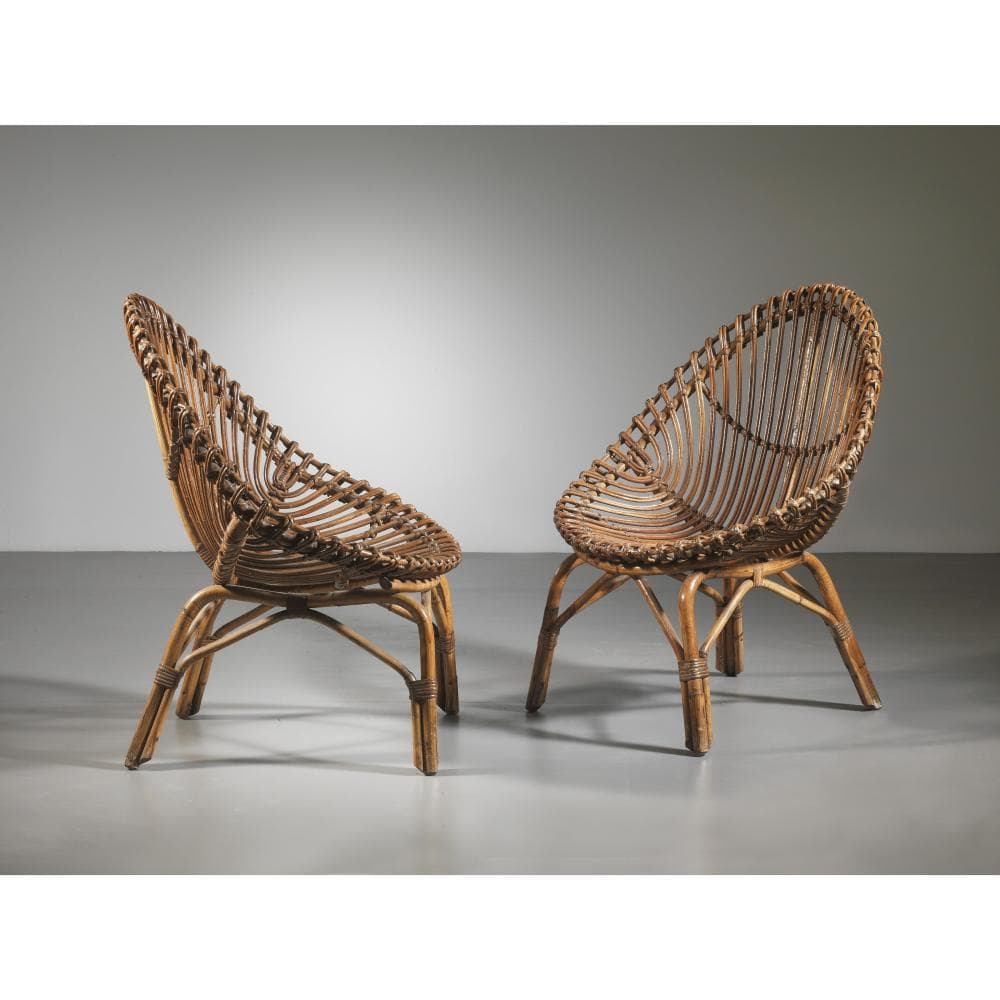 A COUPLE OF MIDOLLINO ARMCHAIRS