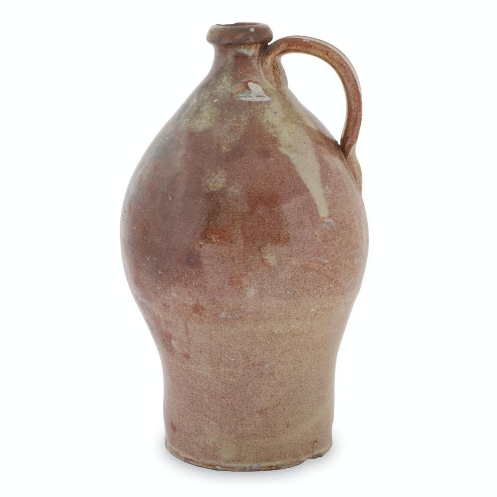 Ontario Redware Ovoid Jug