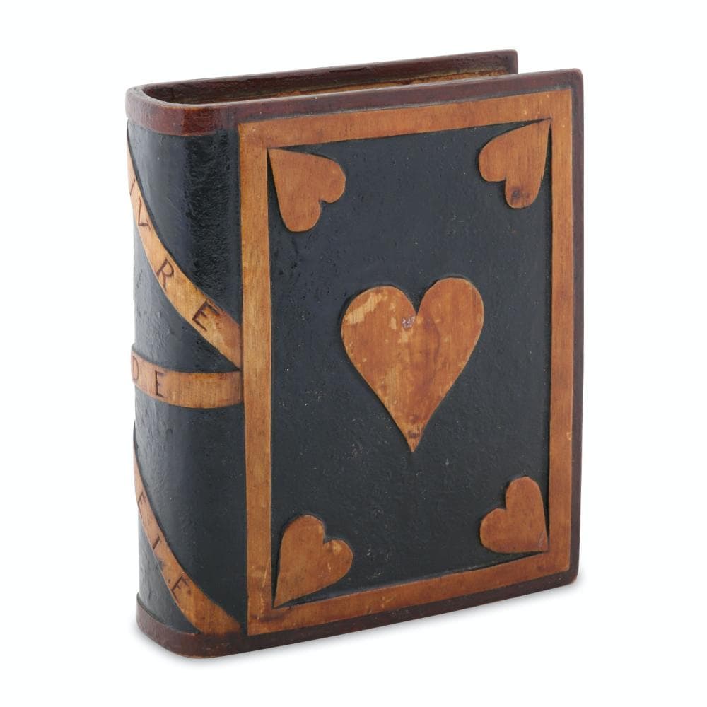 Folk Art Spruce Gum Box