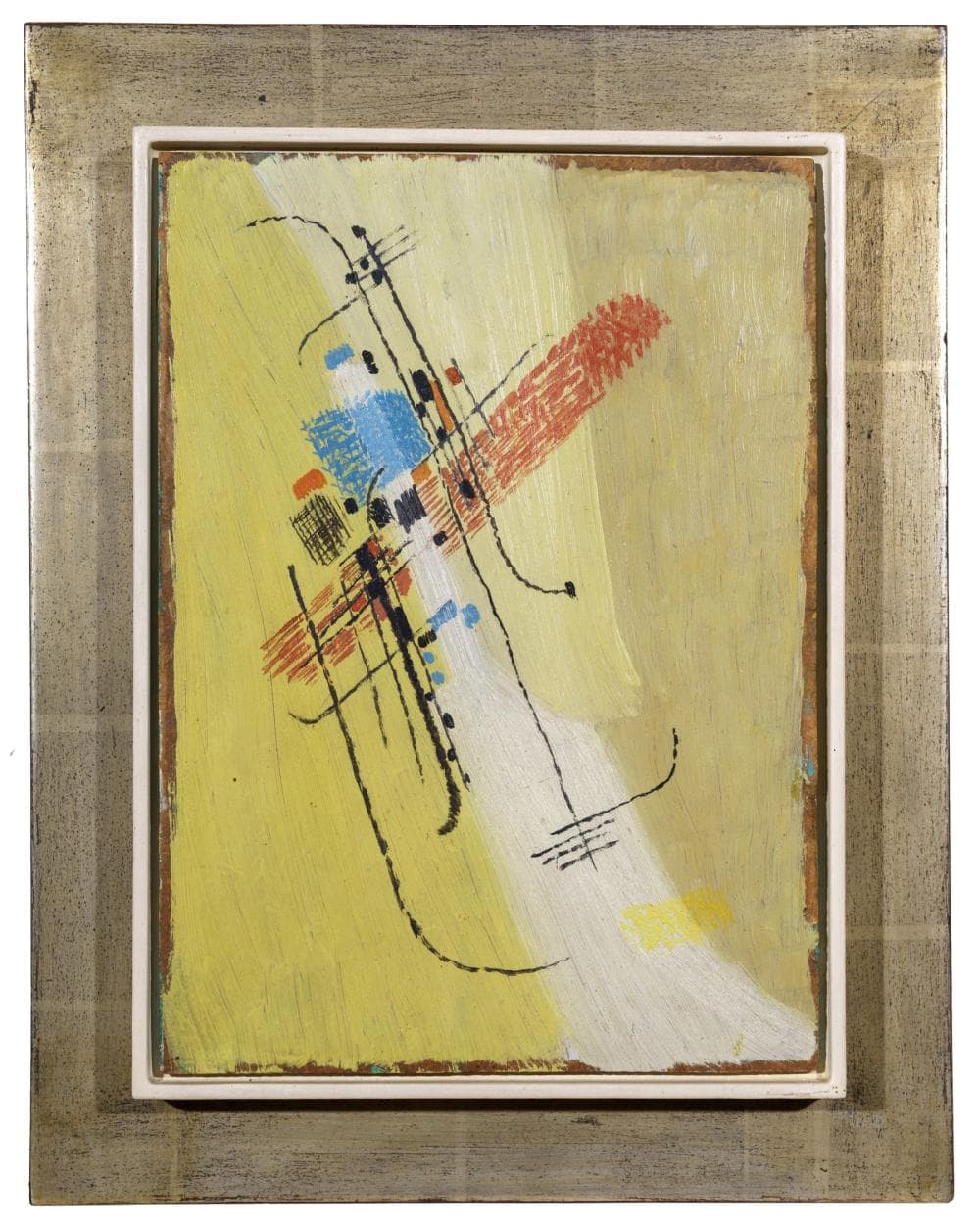 Max Ackermann "Centrum Aktiv II". 1956.