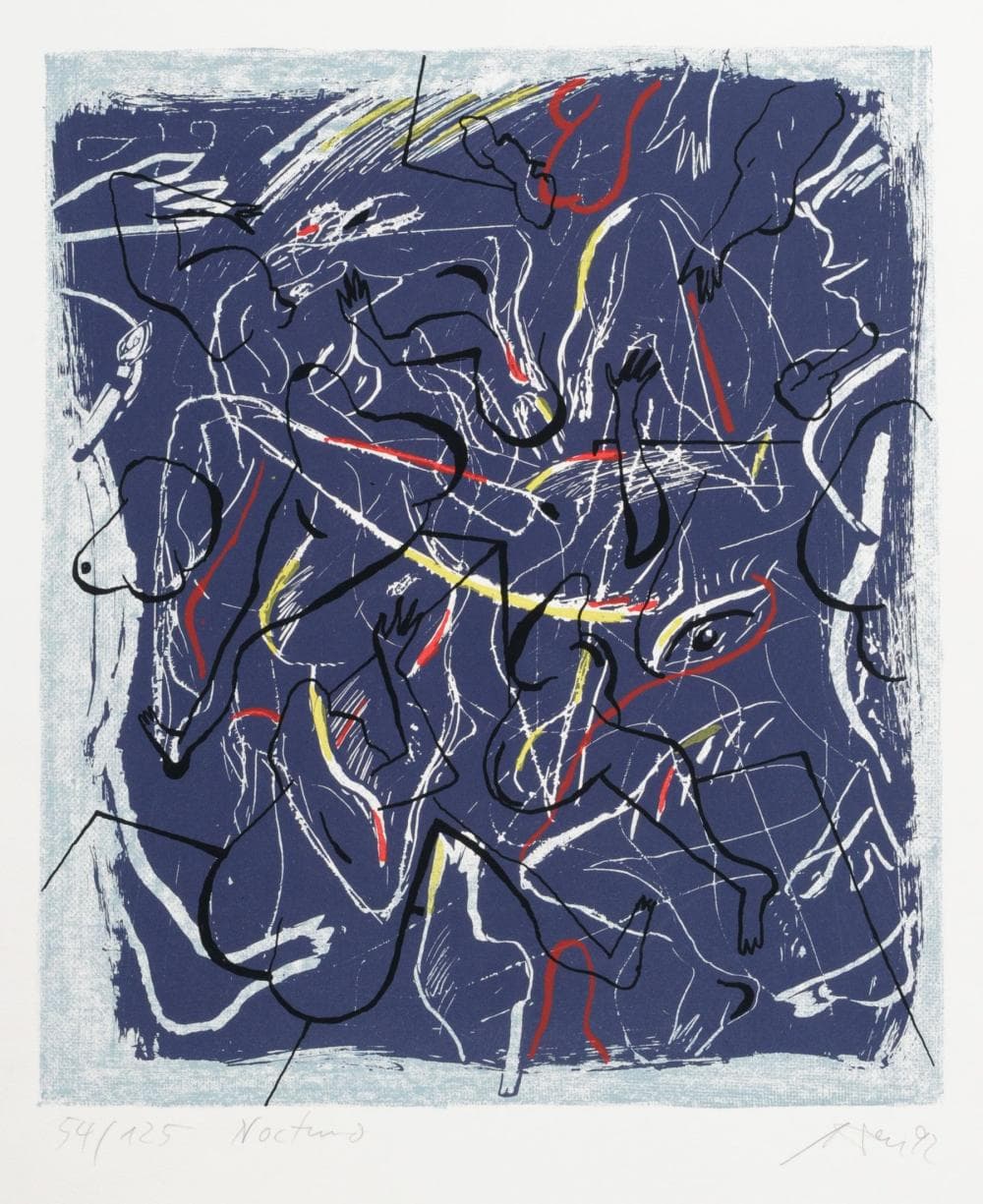 Andreas Dress "Nocturno" / "Gelichter". 1992.