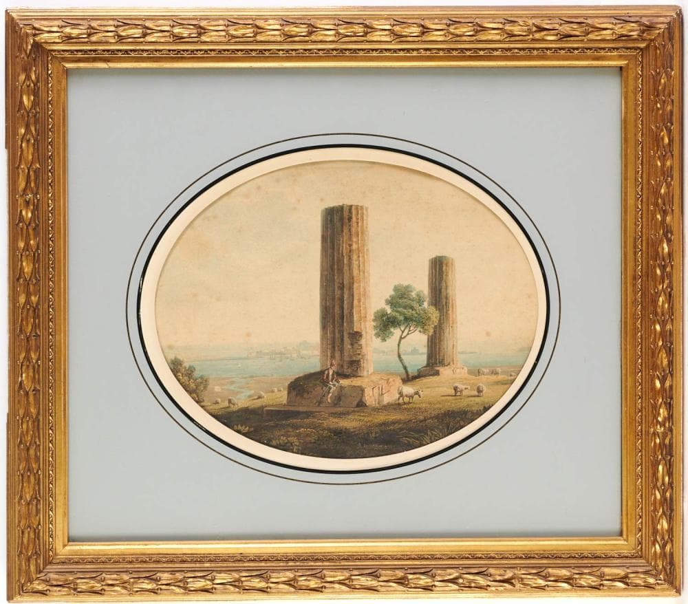 Italian School, capriccio painting