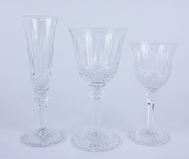 SAINT LOUIS Partie de service de verres en cristal modèle Tommy...