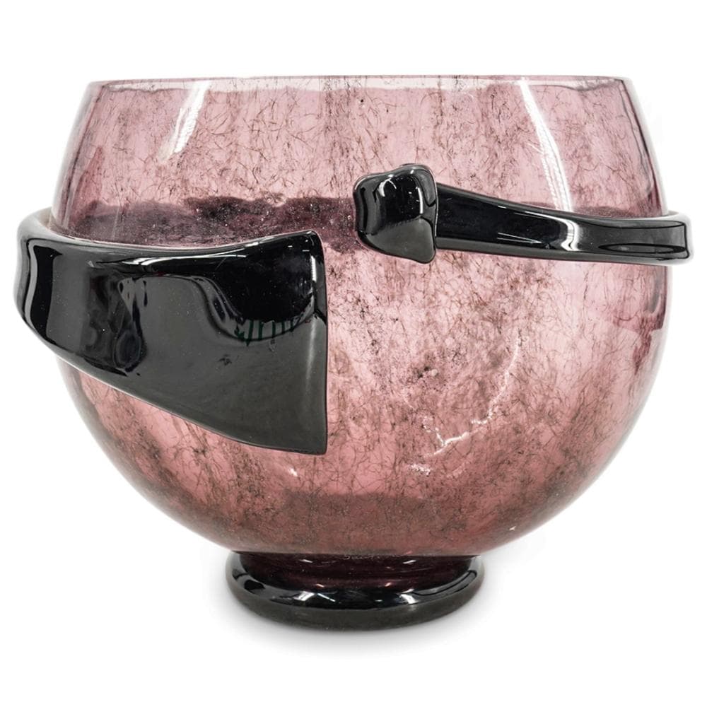 Mid Century Santi Marino Murano Glass Bowl