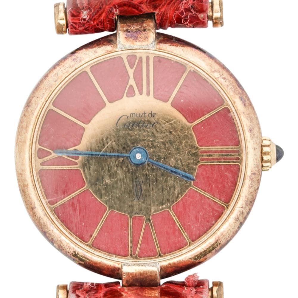 Cartier Vendome Vermeil Watch