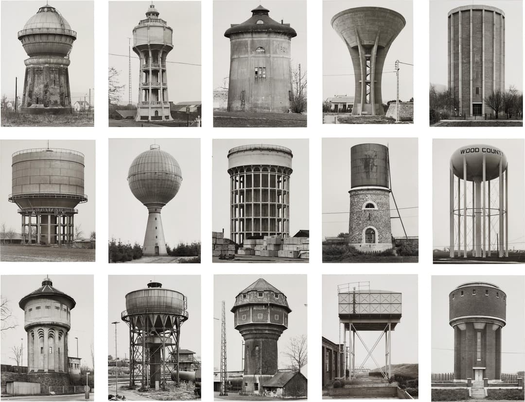 Water Towers – Bernd and Hilla Becher