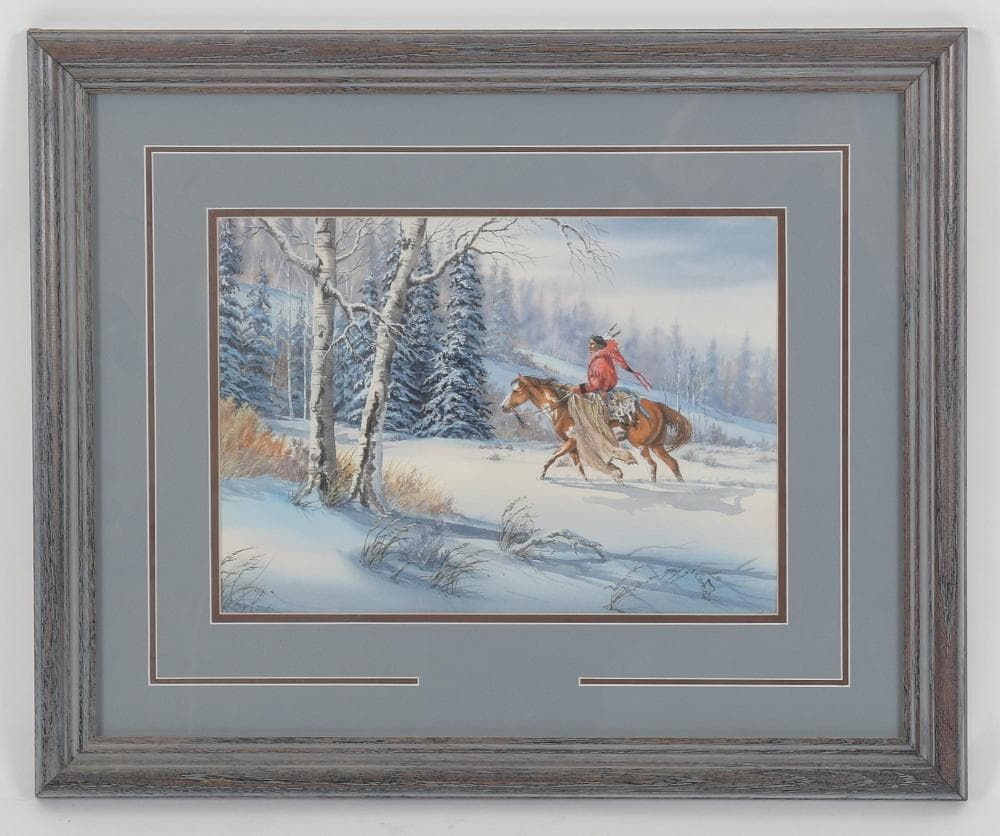 Mary Selfridge (20th/21st Centuries) Watercolor