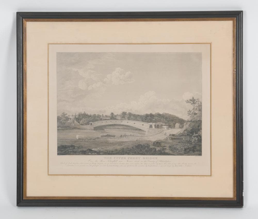 Thomas Birch (1779 - 1851) Lithograph