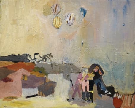 David Tedfeldt Olja duk 42x52