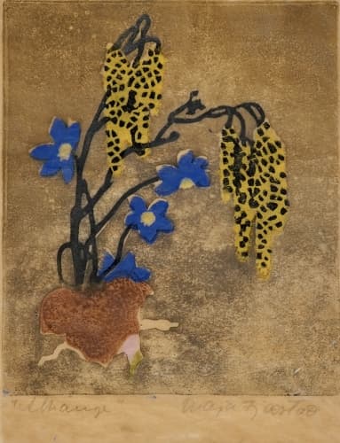 Maja Fjæstad Färgträsnitt 22x16
