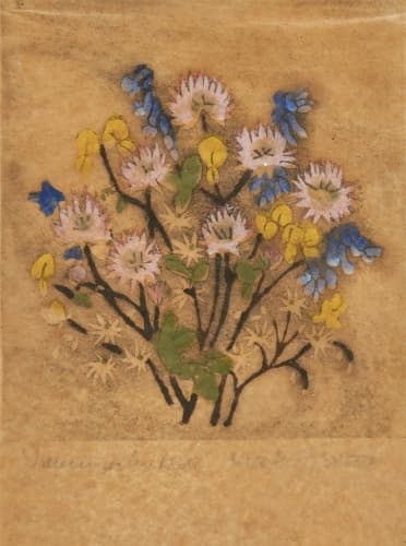 Maja Fjæstad Färgträsnitt 23x16,5
