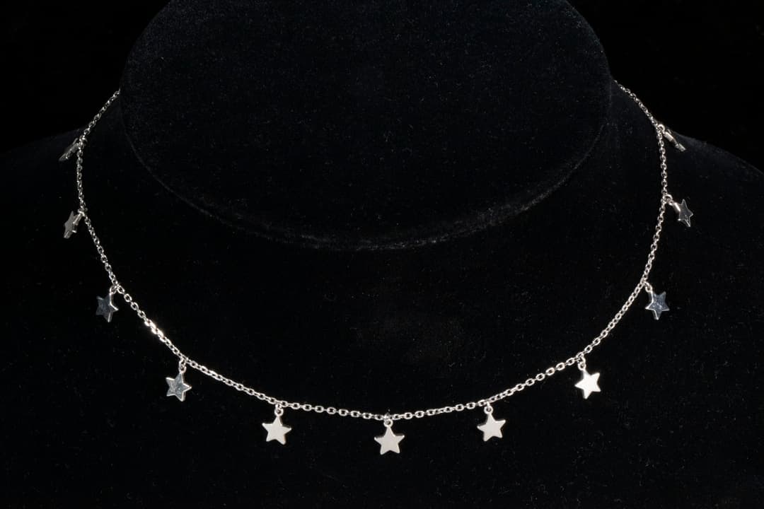 STERLING LINK NECKLACE