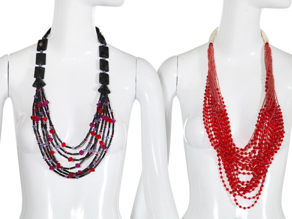 Three Armani necklaces, moder
