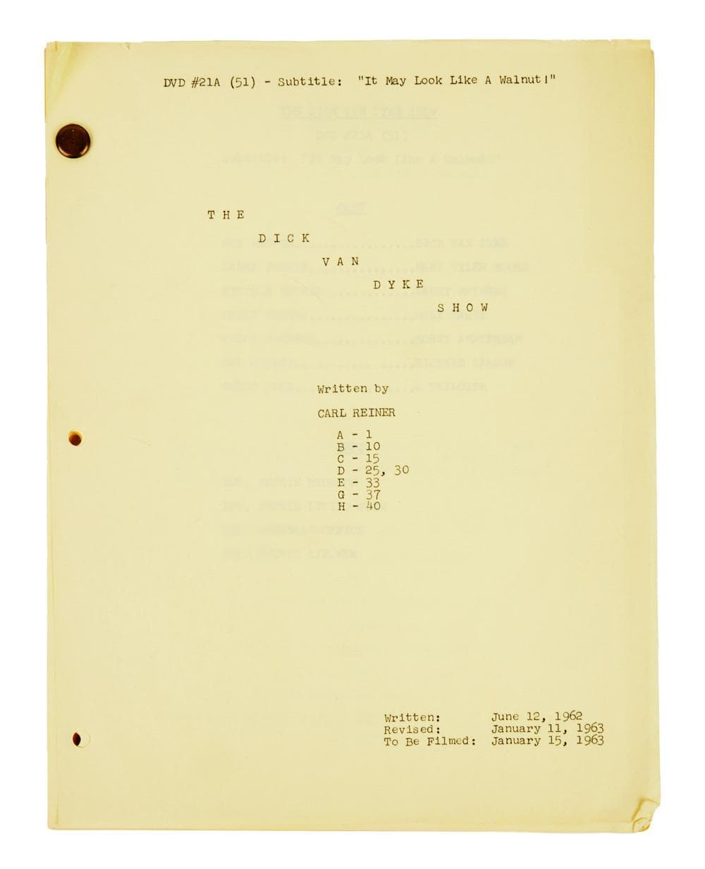The Dick Van Dyke Show | "It May Look Like A Walnut" Script