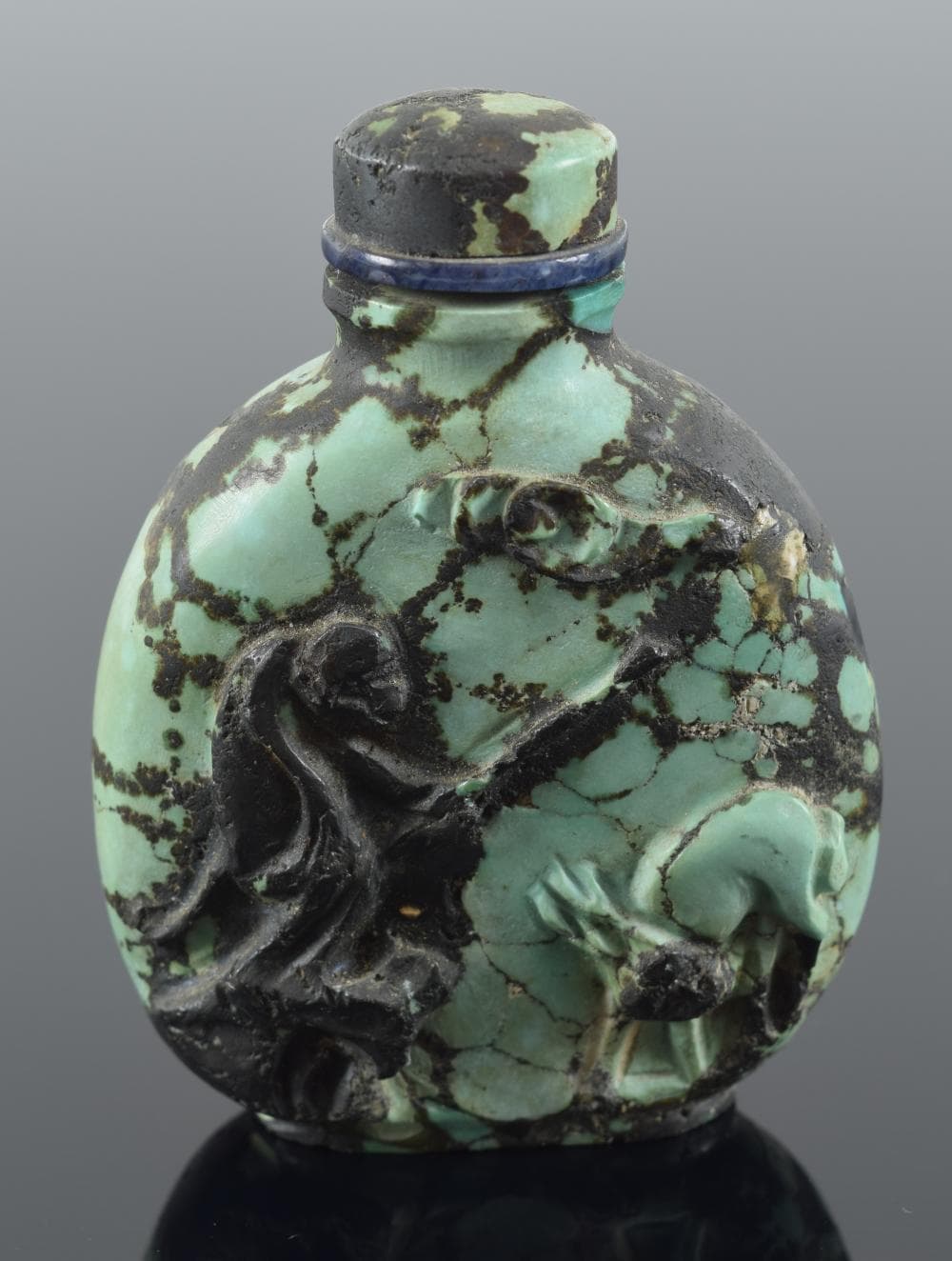 Turquoise snuff bottle