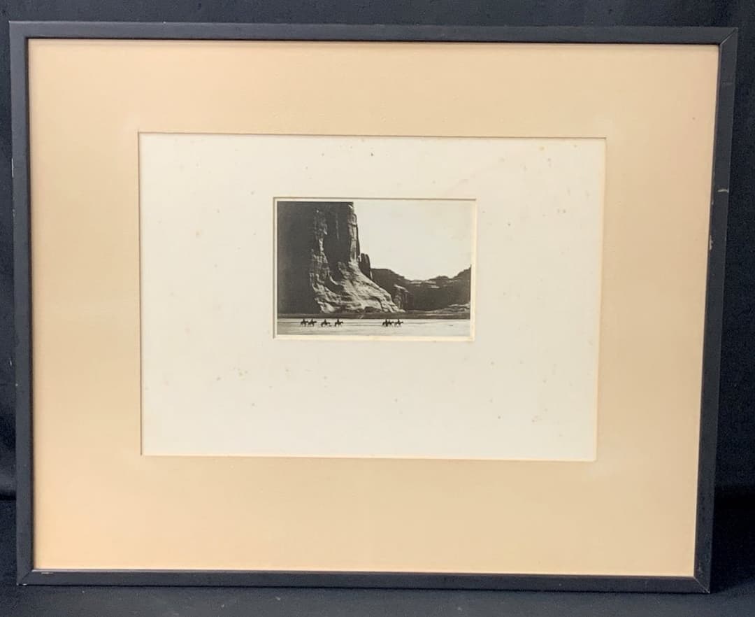 Canyon de Chelly Photograph by Edward S. Curtis c.1904
