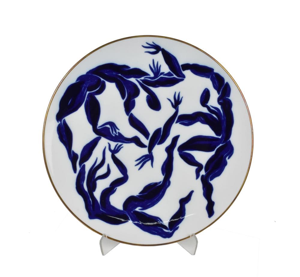 French Porcelain Charger Designed by Henri van der...