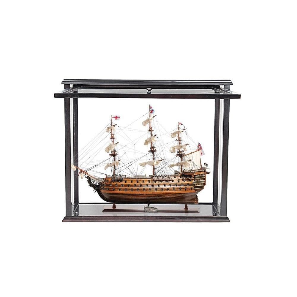 HMS Victory Midsize With Display Case Front Ope