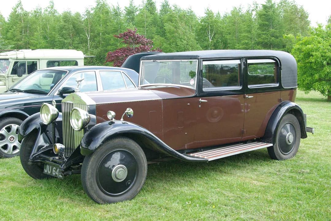 A 1932 Rolls Royce 20/25 Park Ward Saloon, Reg No. JU