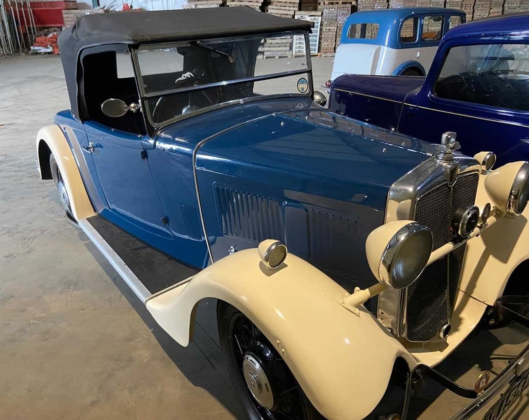 A 1935 Morris 10/4 2 seat with Dickey Tourer, Reg No.