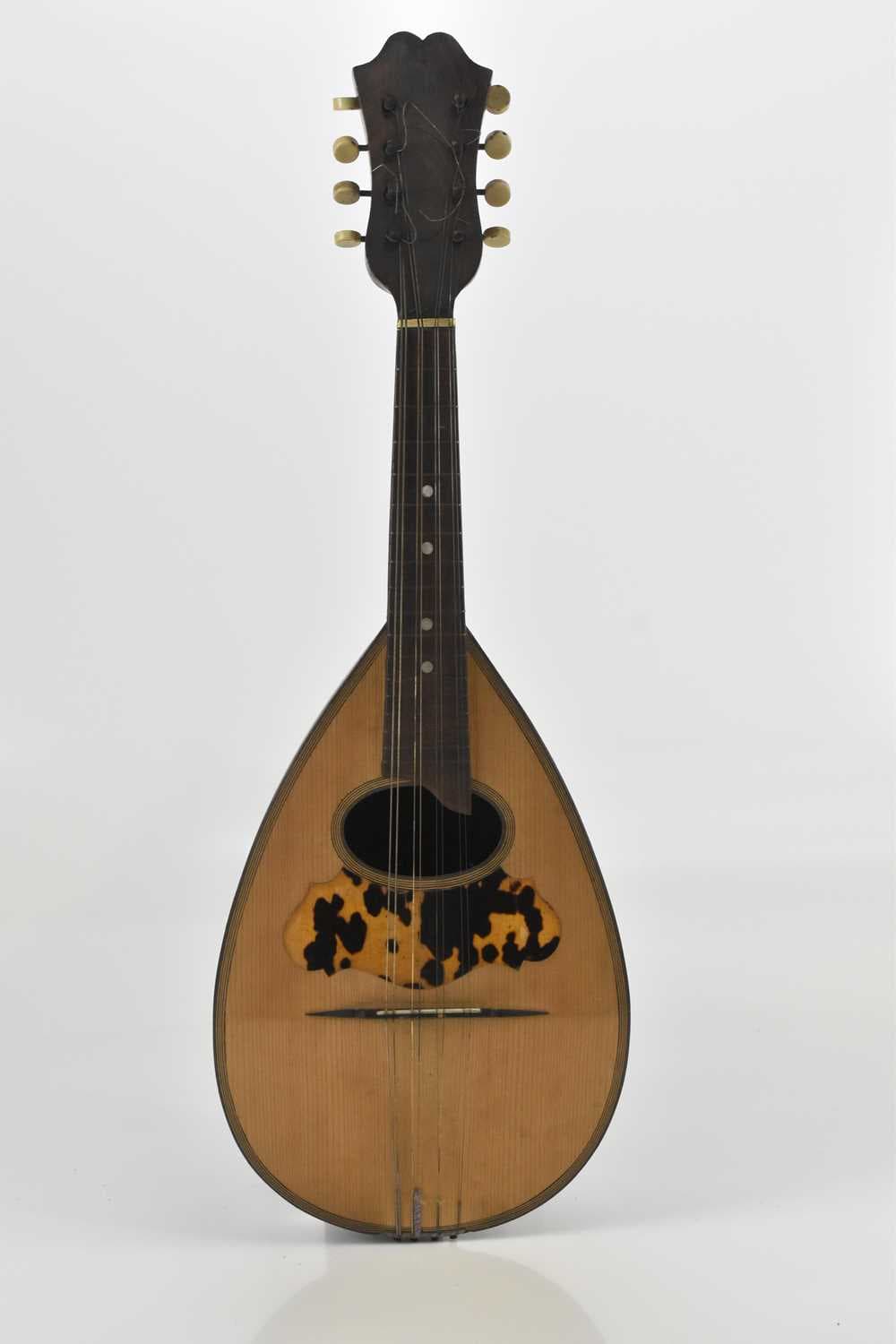 LUIGI D'ANCORA; an Italian bowl back mandolin