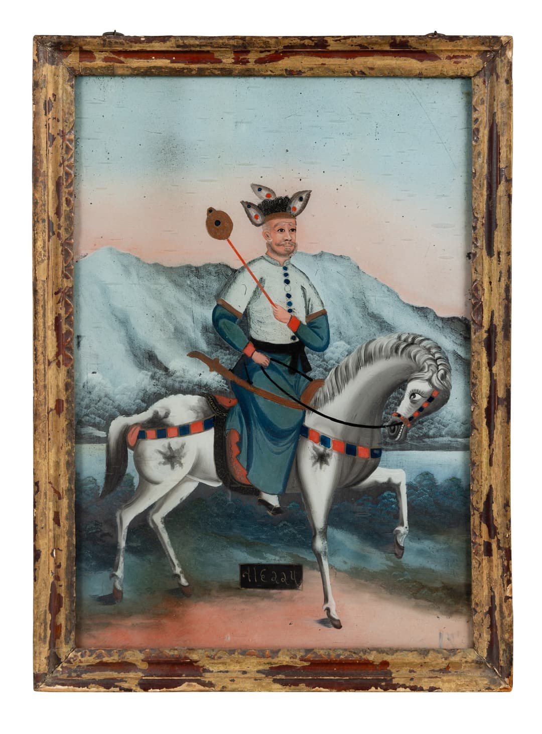 A NOBLEMAN ON HORSEBACK