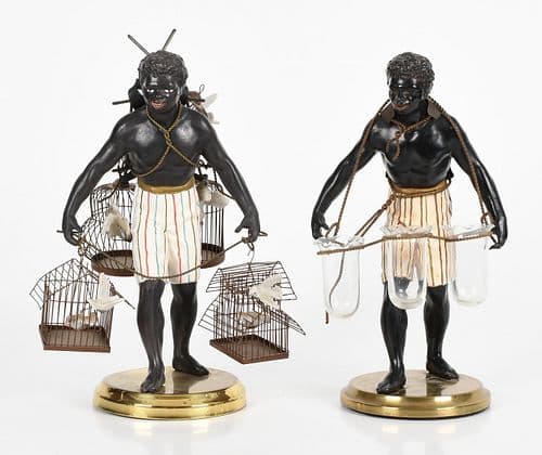 A Pair of Blackamoor Figures
