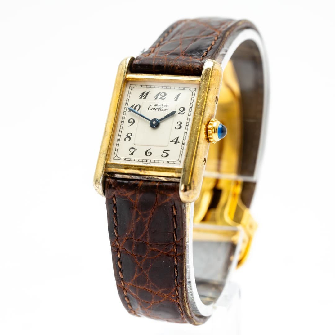 Cartier Damenarmbanduhr.