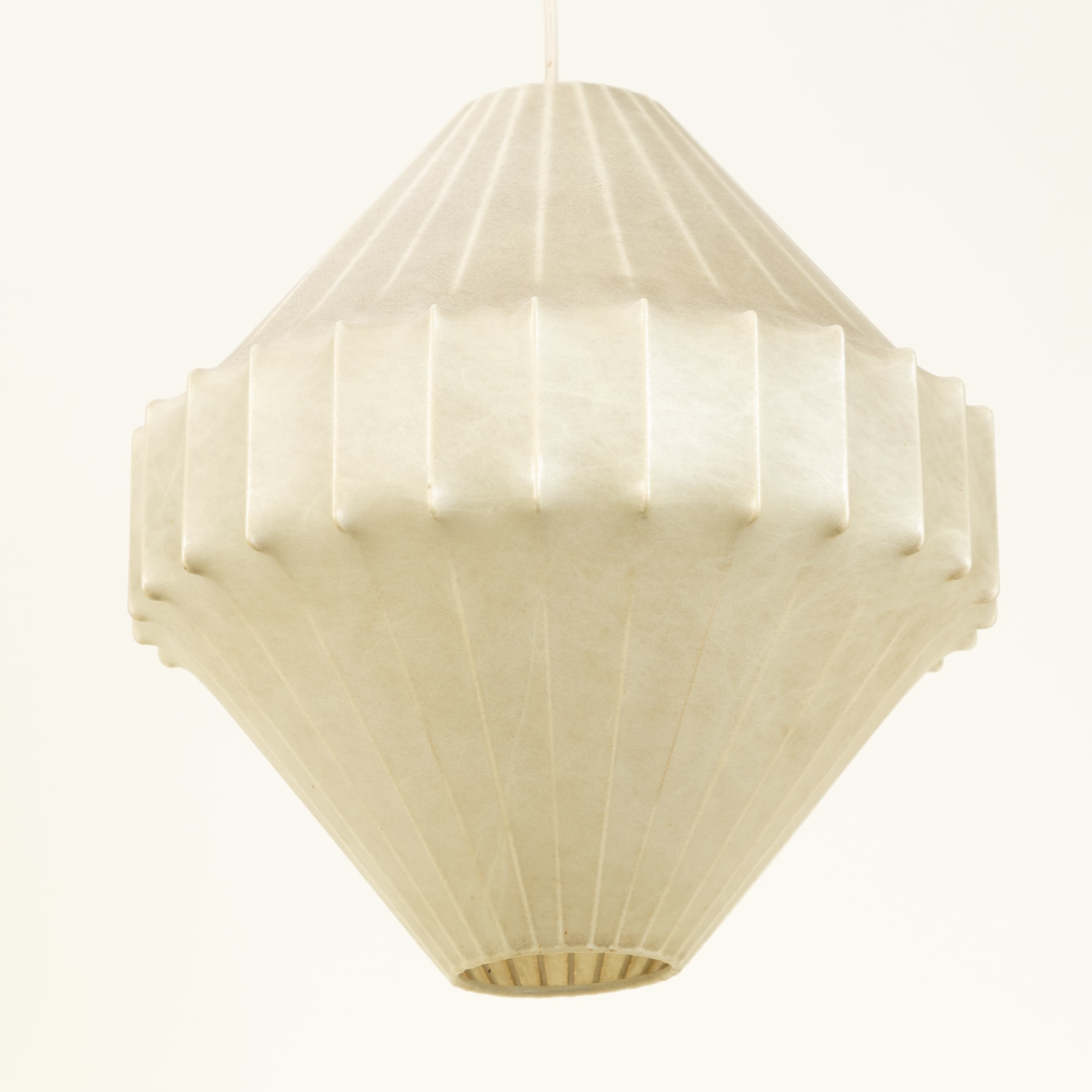 Cocoon Pendelleuchte, 1960er Jahre.