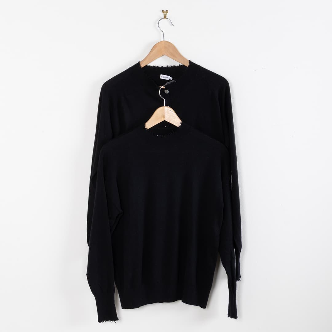 FILIPPA K, Set i ull-, siden och kashmirmix, storlek S & XL.