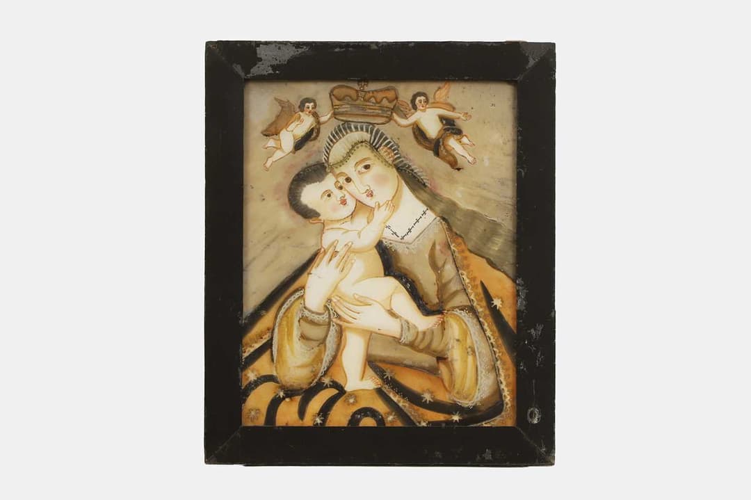 Neukirchen School, Germany, circa 1800 Madonna and Child