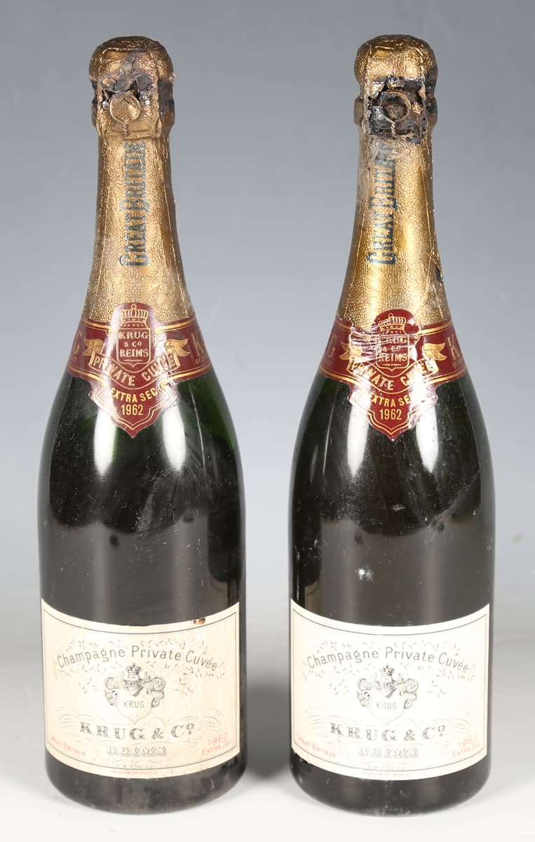 Krug & Co Champagne Private Cuvée Extra Sec, 1962 (2).