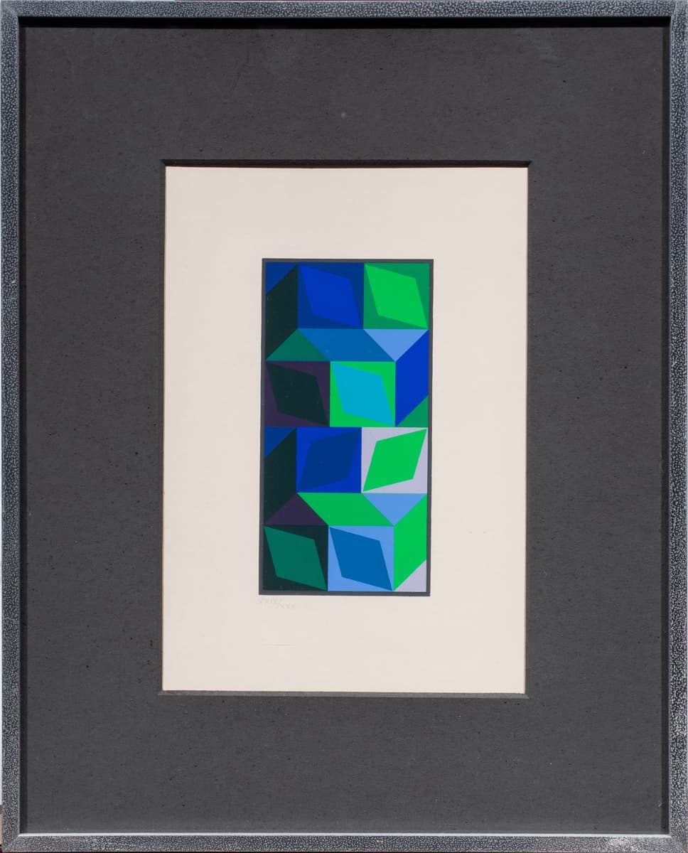 Print, Victor Vasarely