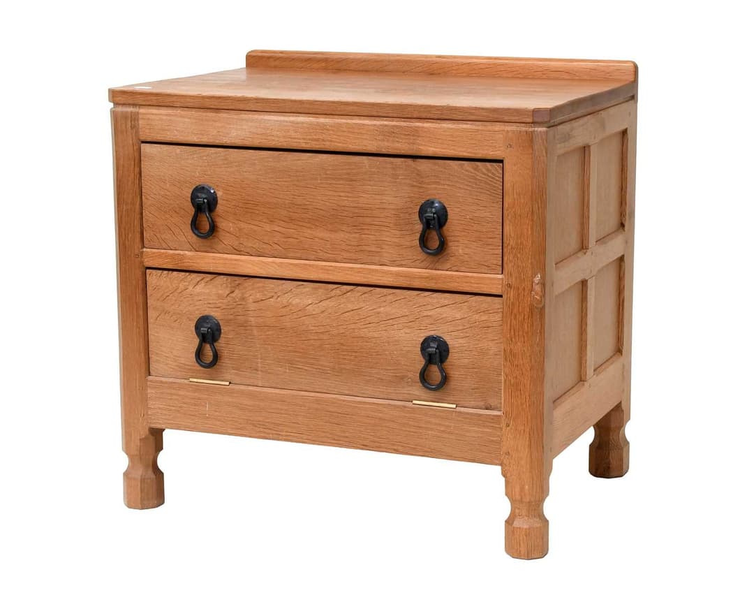 Workshop of Robert Mouseman Thompson (Kilburn): An English Oak Panelled
