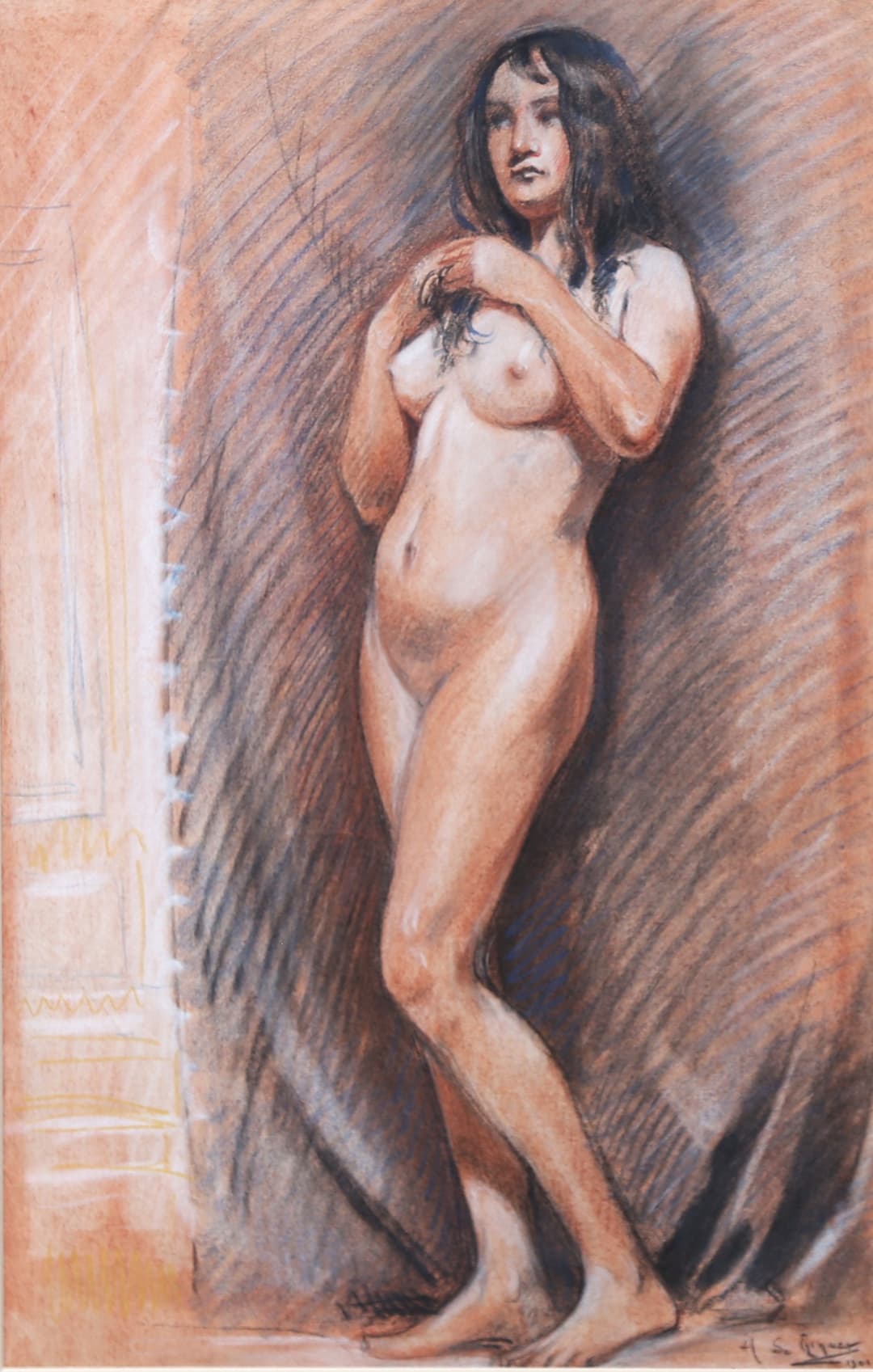 ALEXANDRE DE RIQUER. A girl.