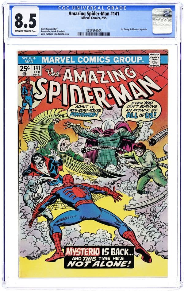 Amazing Spider-Man (1963 1st Series) 141 CGC 8.5