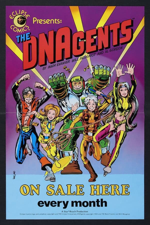 DNAgents (1983) Promotional Poster