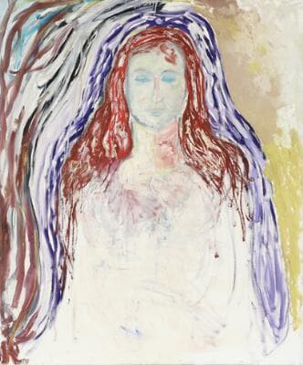 Henrik S. Holck: "Madonna", 1999. Signed on the reverse with title