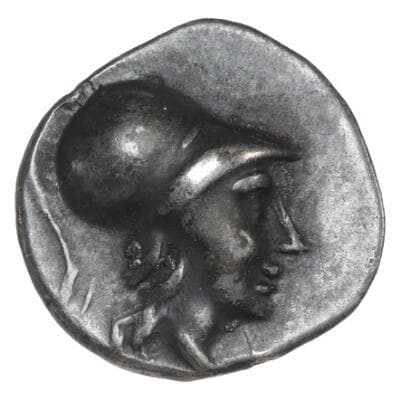Ancient Greece, Caria, Kaunos, 166-150 BC AR-Hemidrachm, SNG. v. Aul.