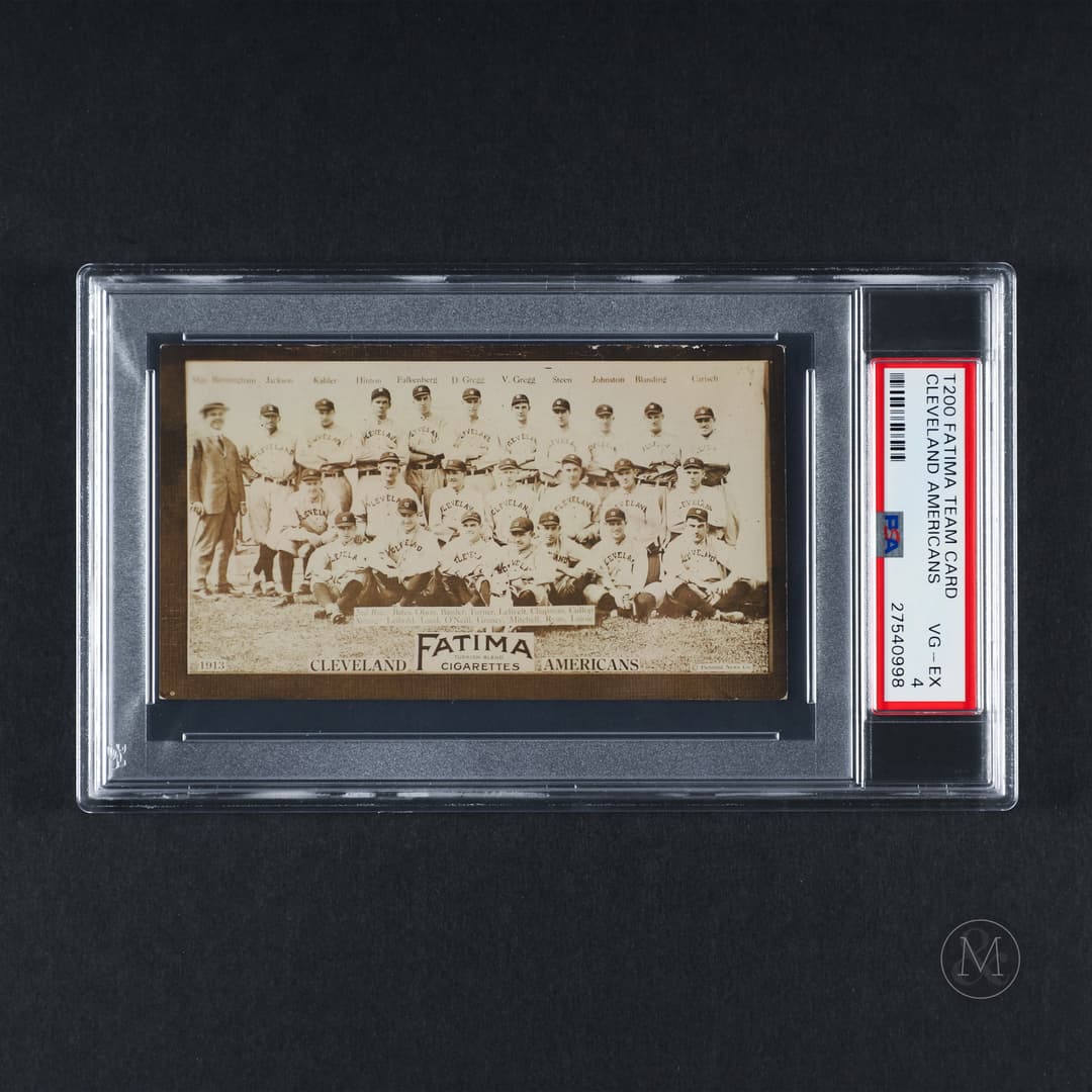 *PREVIEW LOT* 1913 Fatima Cleveland American PSA 4
