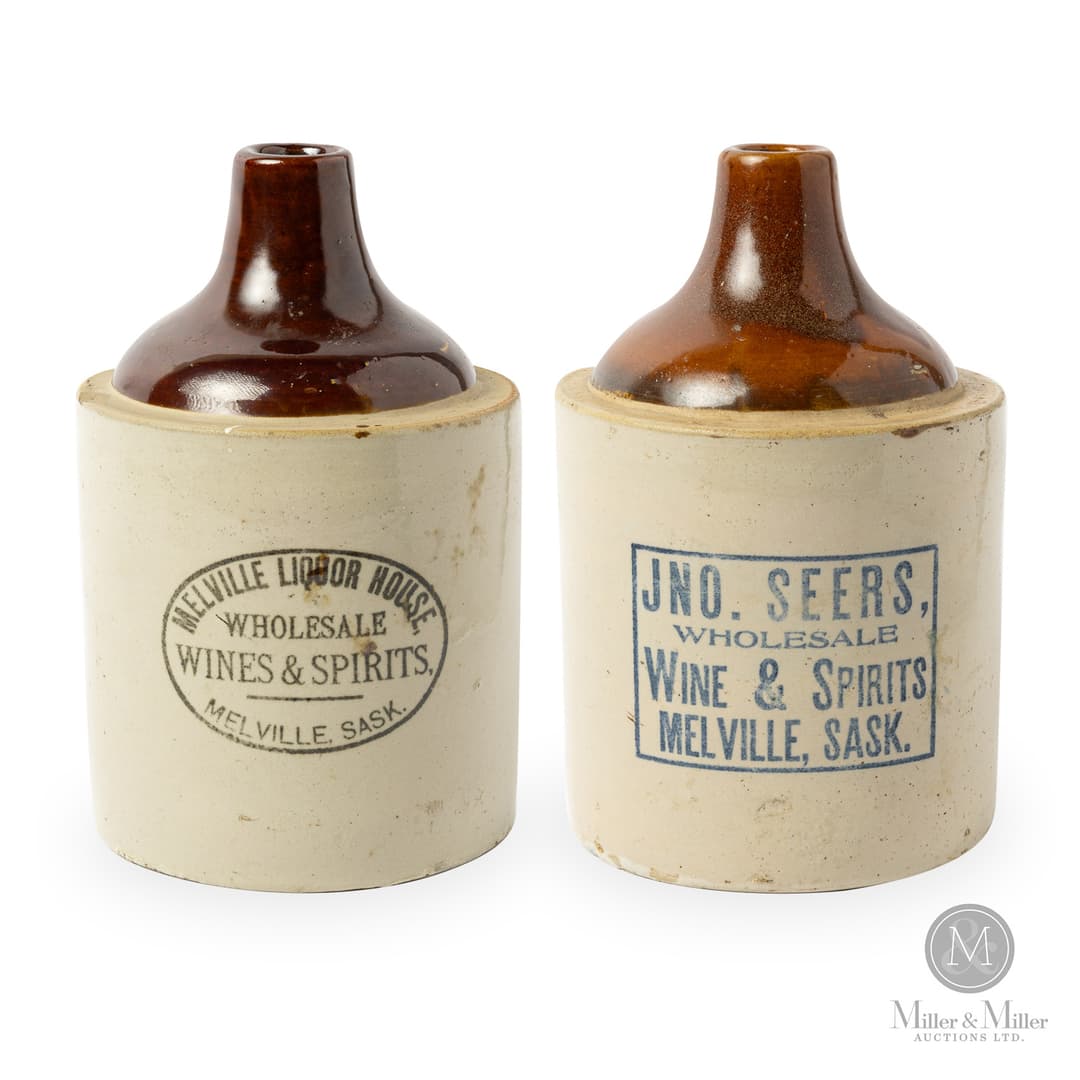 Pair of 1 Gal Melville SK Jugs