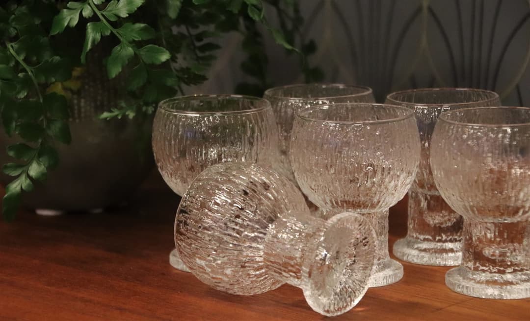 Kekkerit Whiskeyglas, Timo Sarpaneva, Iittala. 9 cm hög